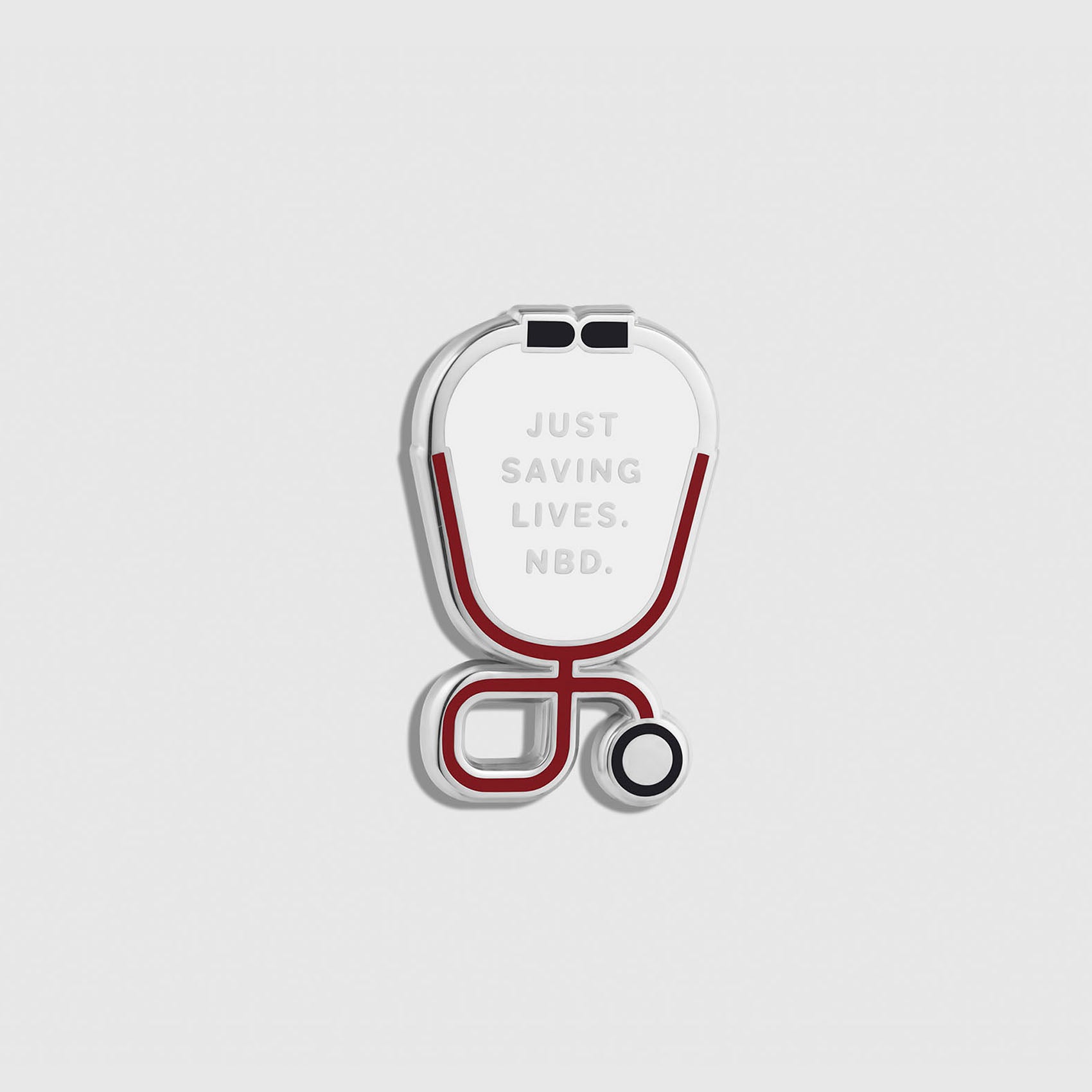 FIGS V Coterie Saving Lives Enamel Pin