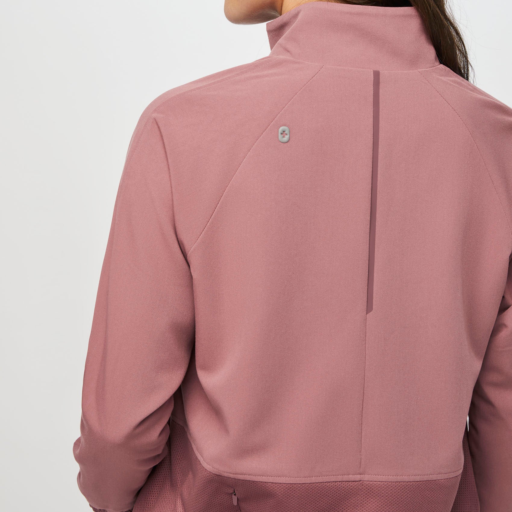 Women’s Sydney Scrub Jacket Mauve · FIGS