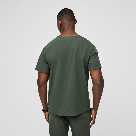 Men's Chisec ThreePocket Scrub Top™ Moss · FIGS