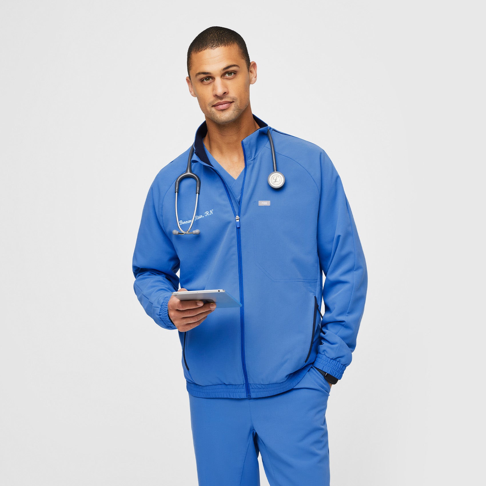 Men’s Cobaki Performance Scrub Jacket · FIGS
