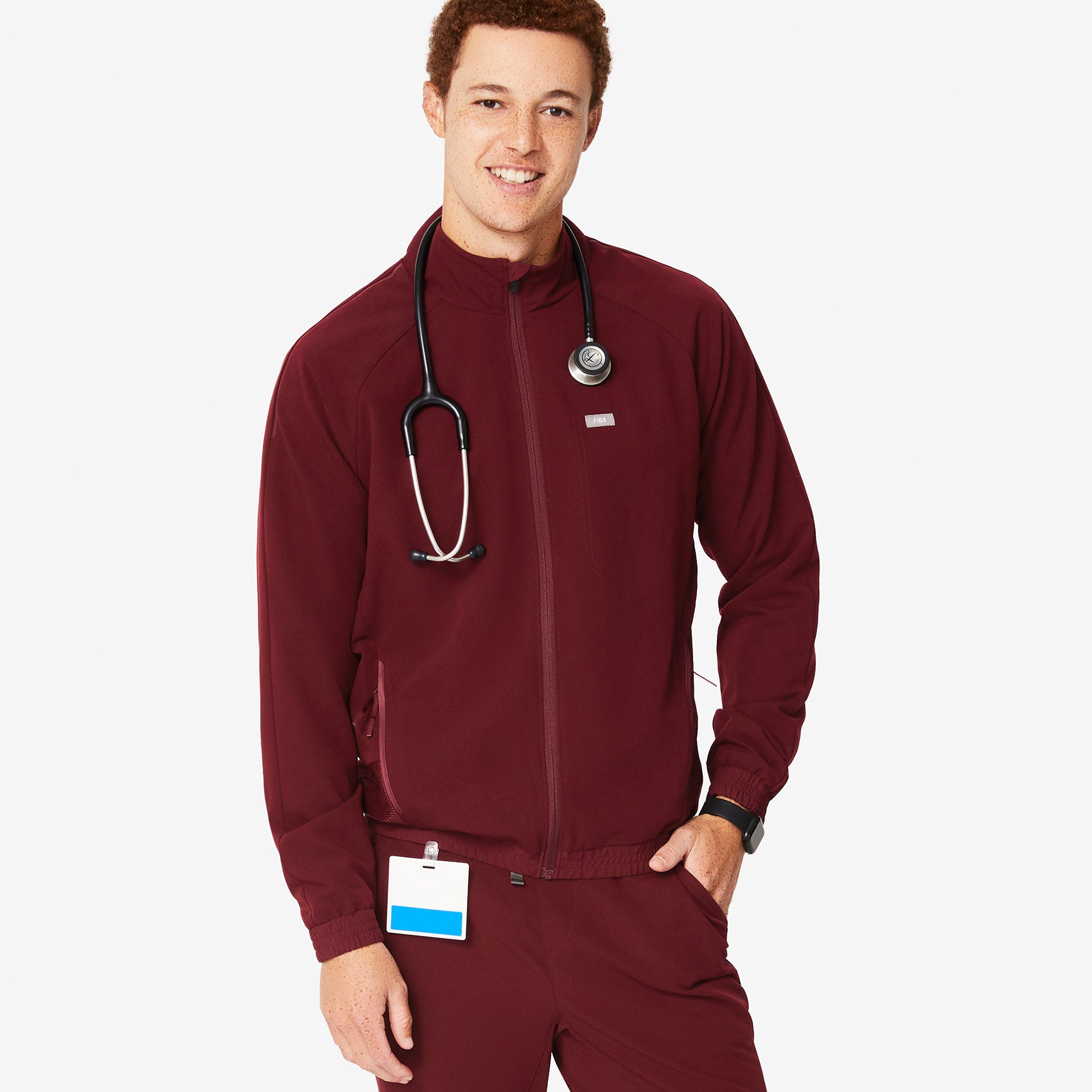 Men’s Cobaki Performance Scrub Jacket · FIGS