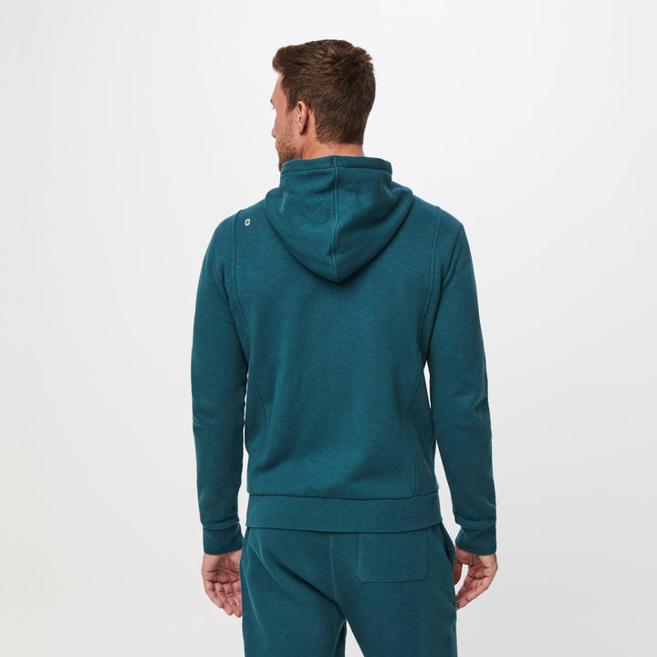 Men's Essential Hoodie Caribbean Blue · FIGS