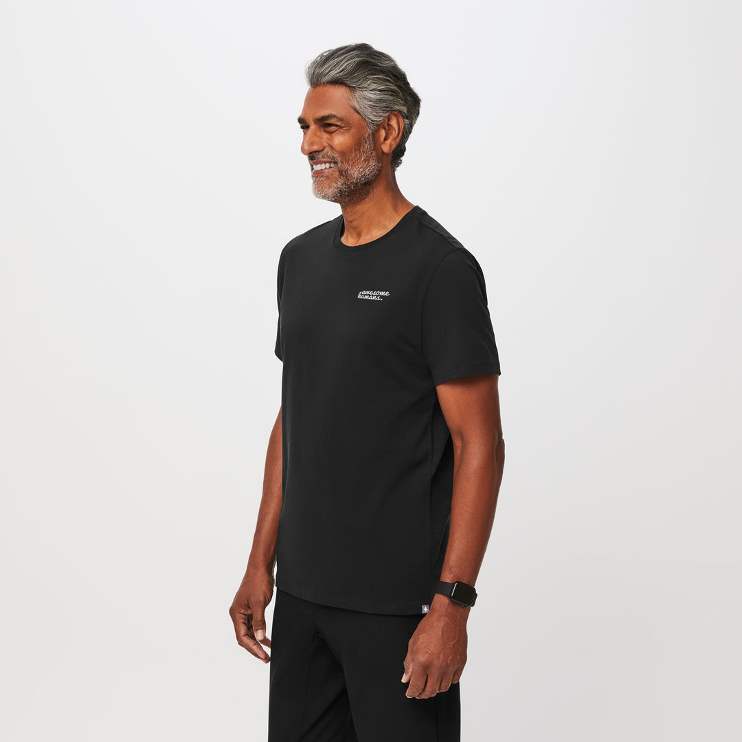 Men’s Awesome Humans Supersoft Underscrub Negro · FIGS