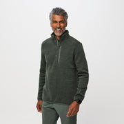 Suéter tejido On-Shift™ con cremallera de ¼ para hombre
