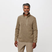 Suéter tejido On-Shift™ con cremallera de ¼ para hombre