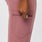 Pantalón deportivo de uniforme médico de tiro alto Zamora™ Mauve