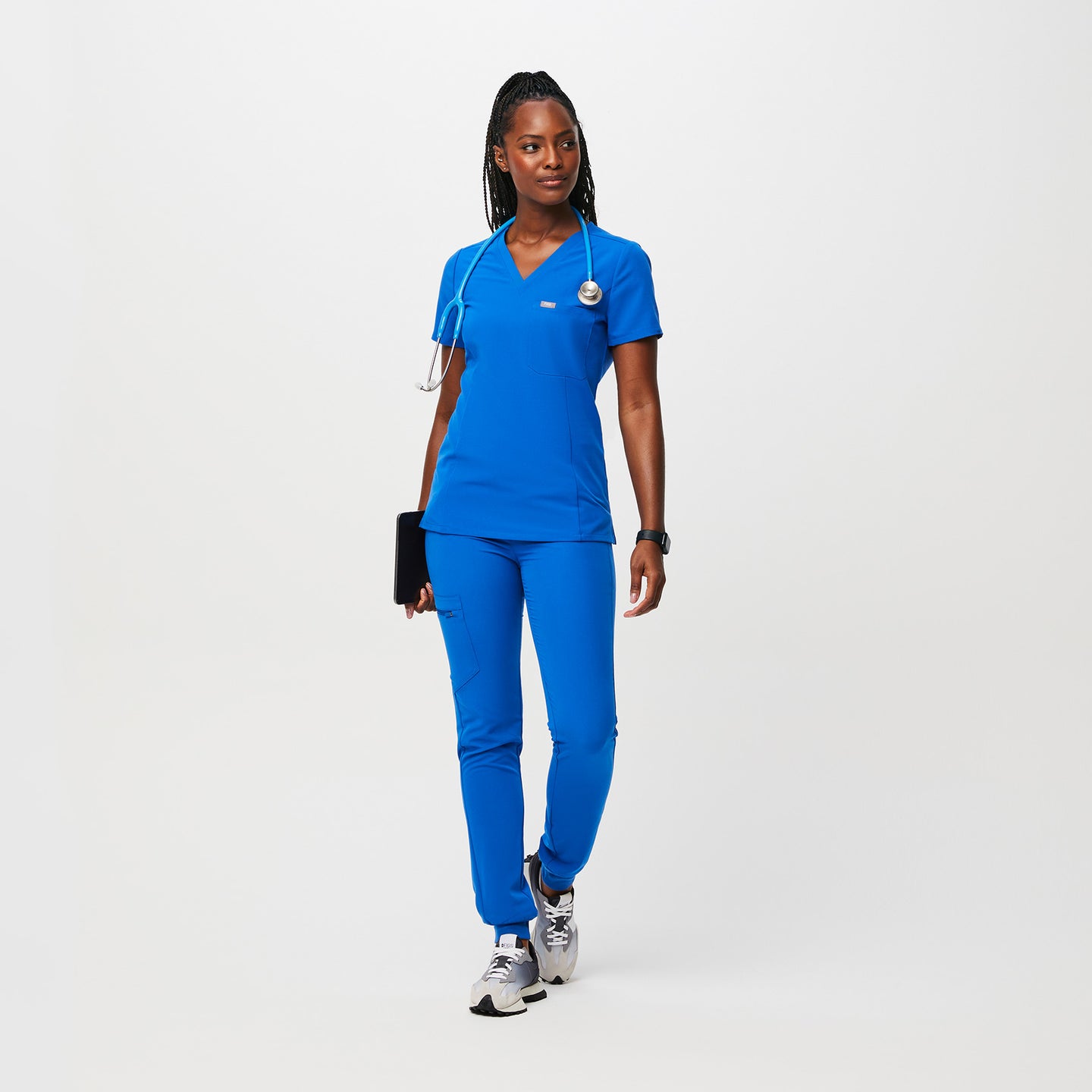 Women's Royal Blue Scrubs FIGS