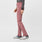 Pantalón de uniforme médico slim de tiro alto Yola™ Mauve