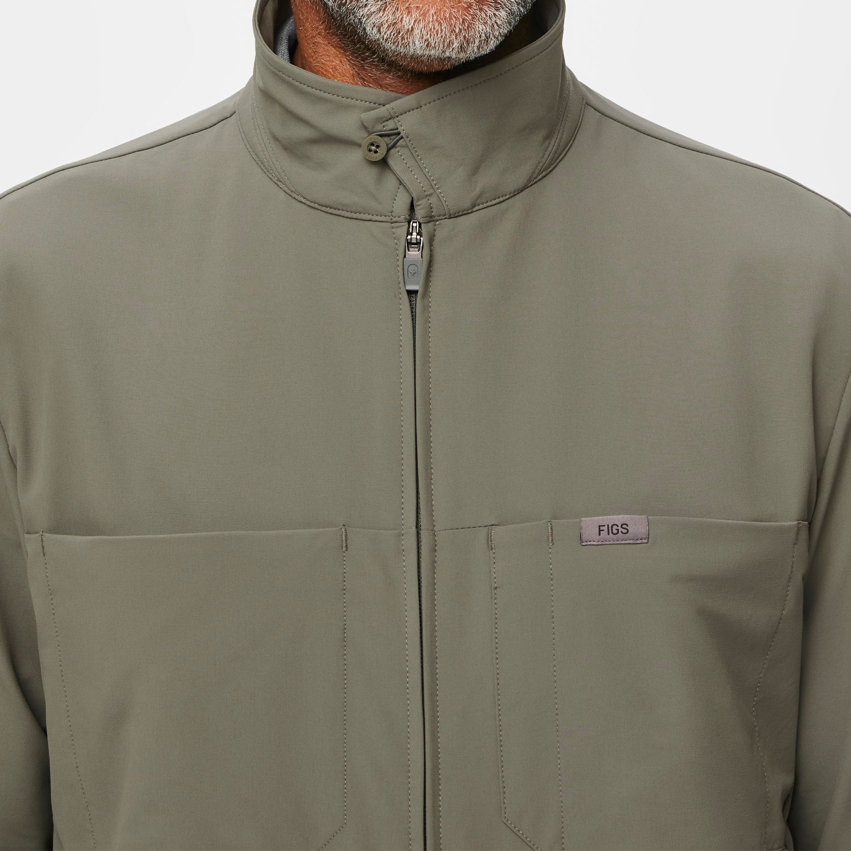 Fleece lined lab coat hot sale