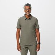 Men's Slim Technical Pique Short-sleeved ScrubPolo™