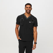 Blusa de uniforme médico de doble utilidad Leon™ para hombre