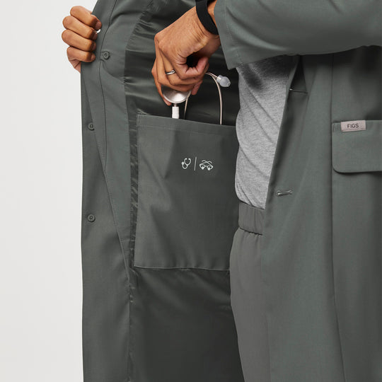 Men’s FIGSPRO High Collar Lab Coat™ Bonsai