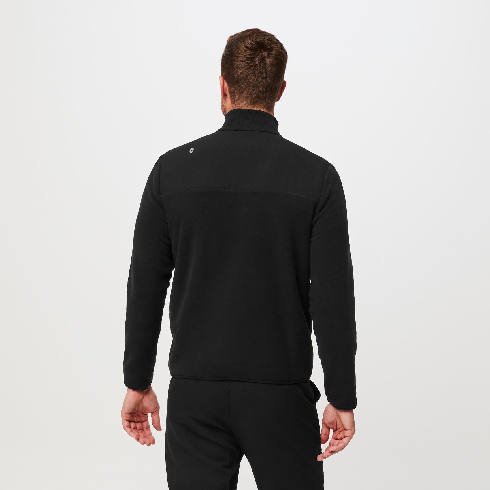 Men's OnShift Fleece Jacket™ Black · FIGS