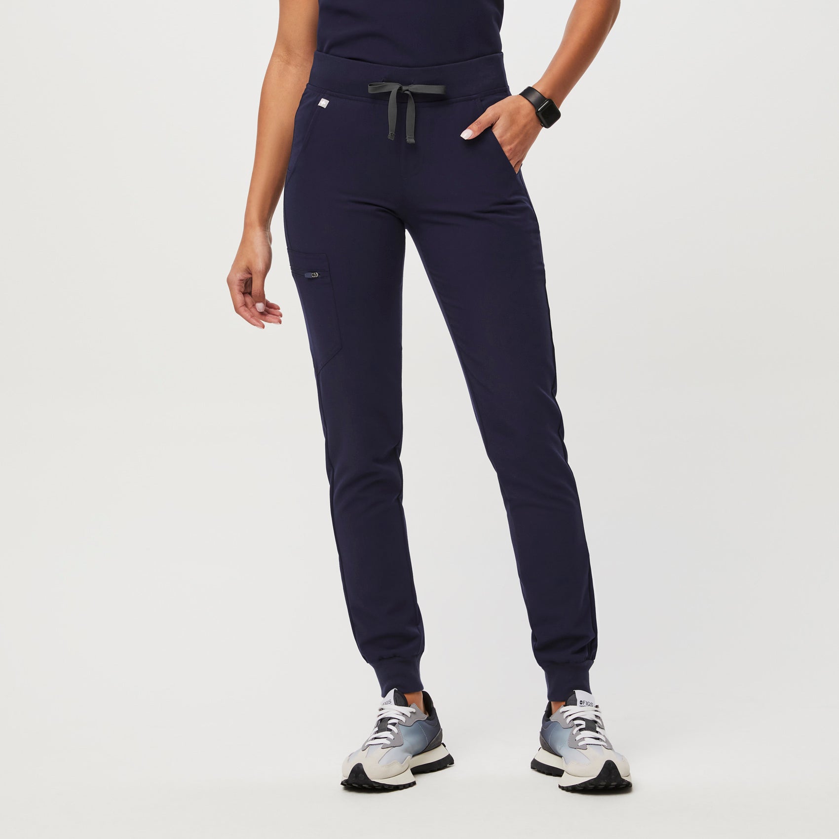 Figs store navy joggers