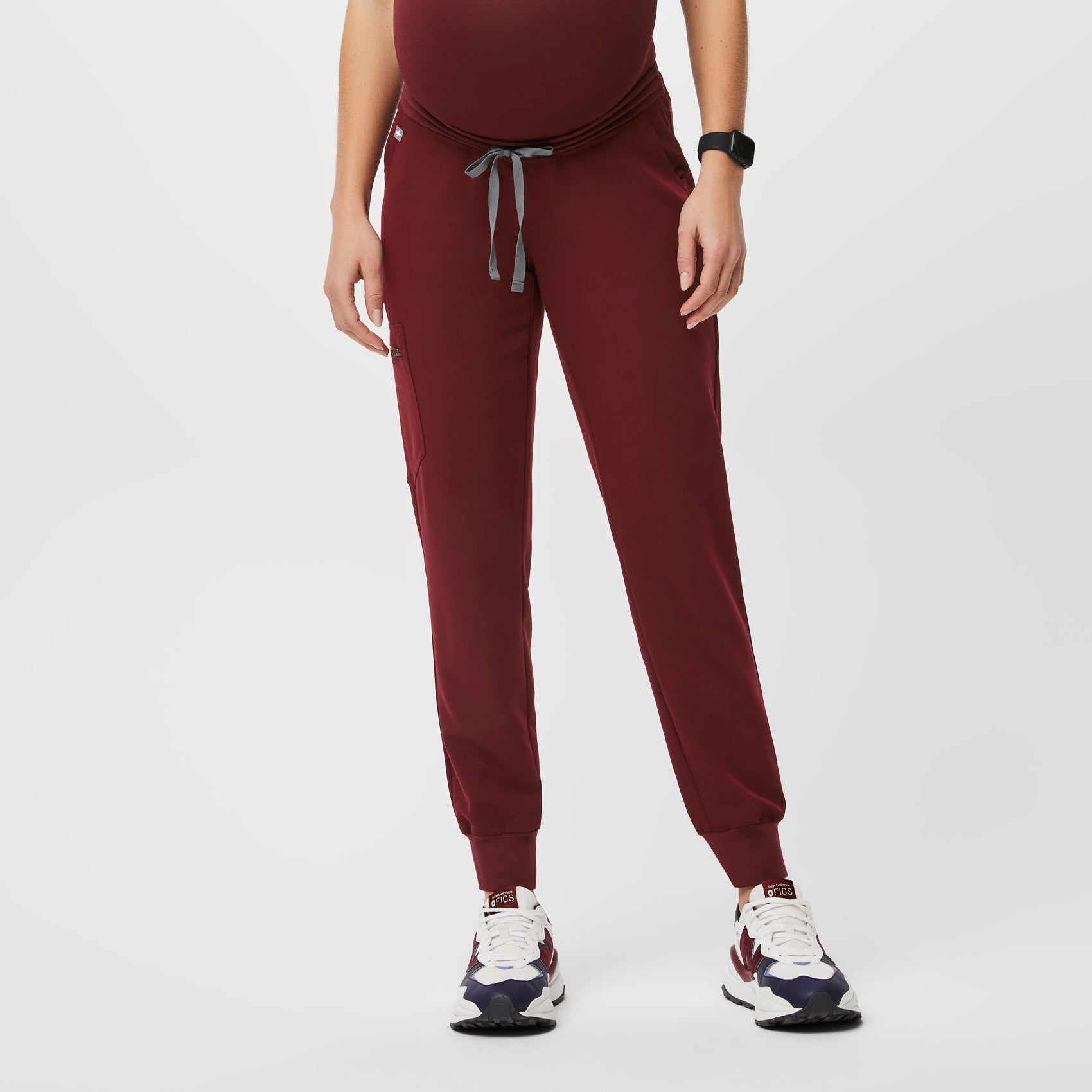 Pantalon de tenue m dicale de la maternit Zamora Bordeaux FIGS