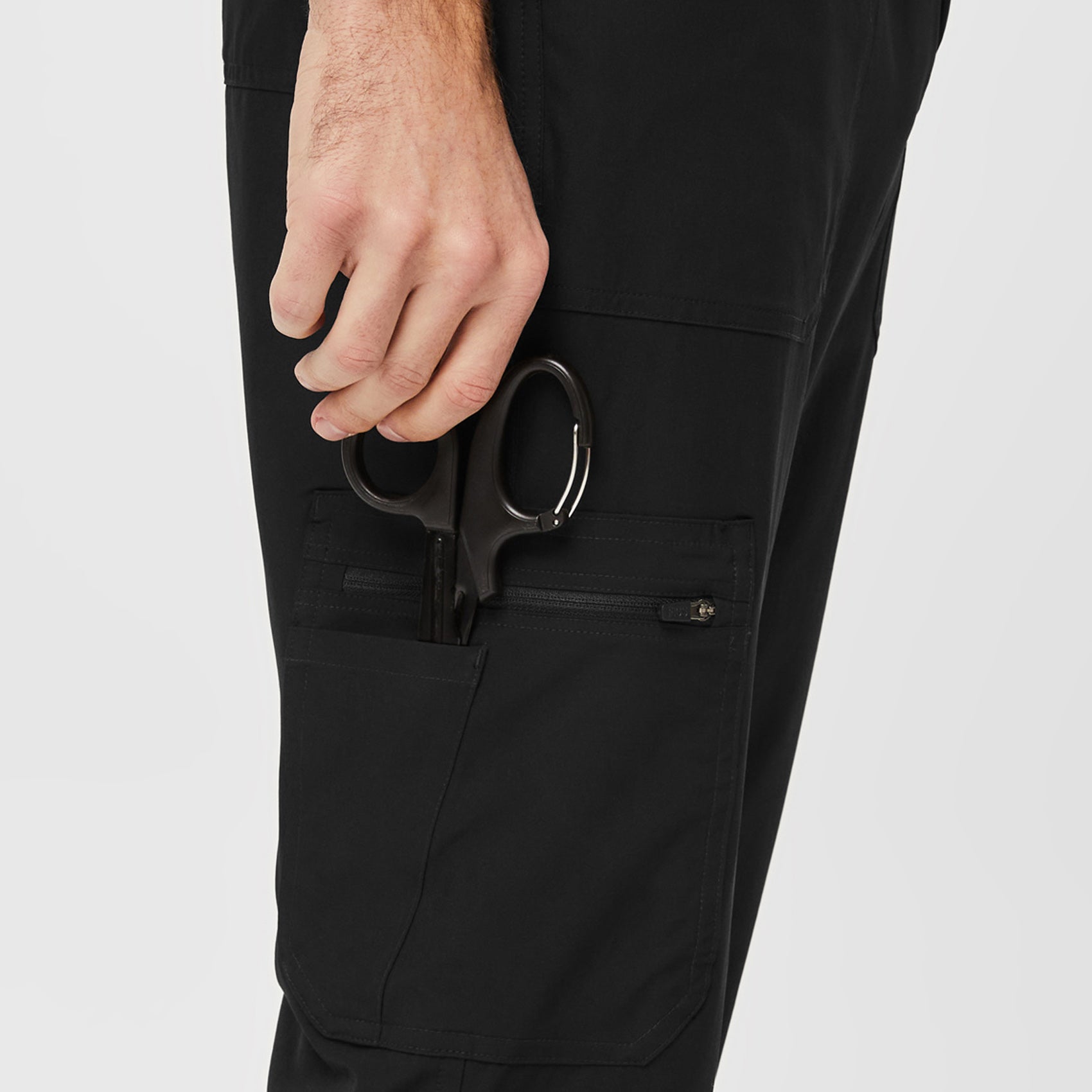 Men's Cairo™ FREEx™ Cargo Scrub Pants - Black · FIGS