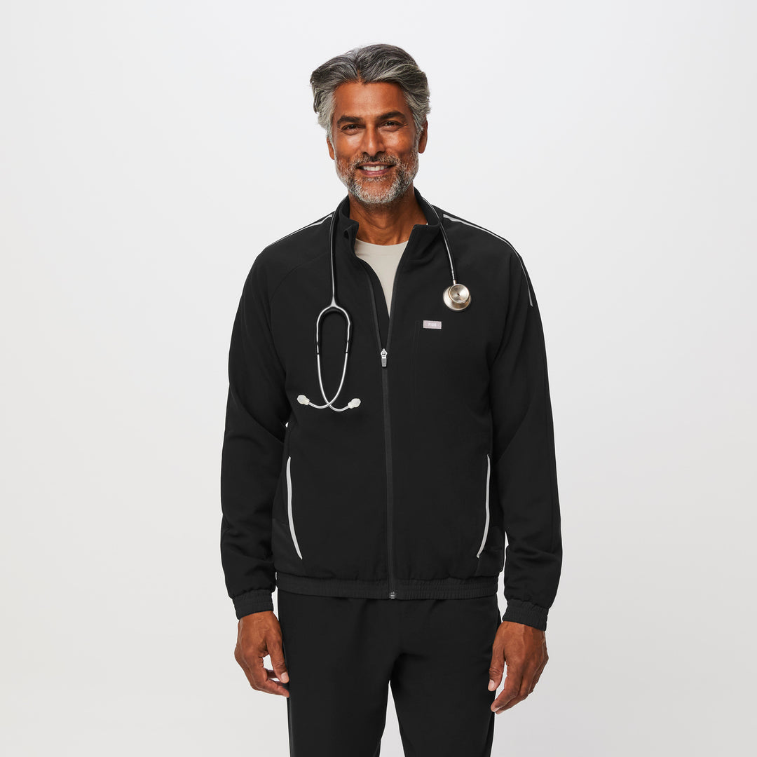 Men’s HiVis Cobaki Modern Scrub Jacket · FIGS