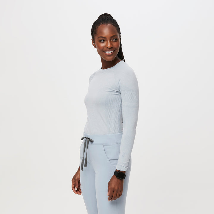 Women's Dusty Blue Scrubs · FIGS
