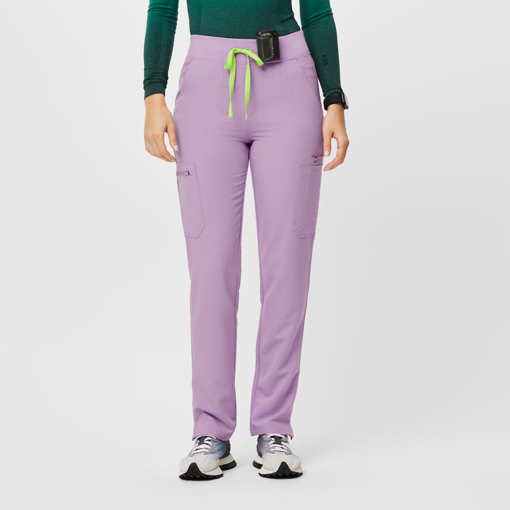 Pantalon rose sales taille haute