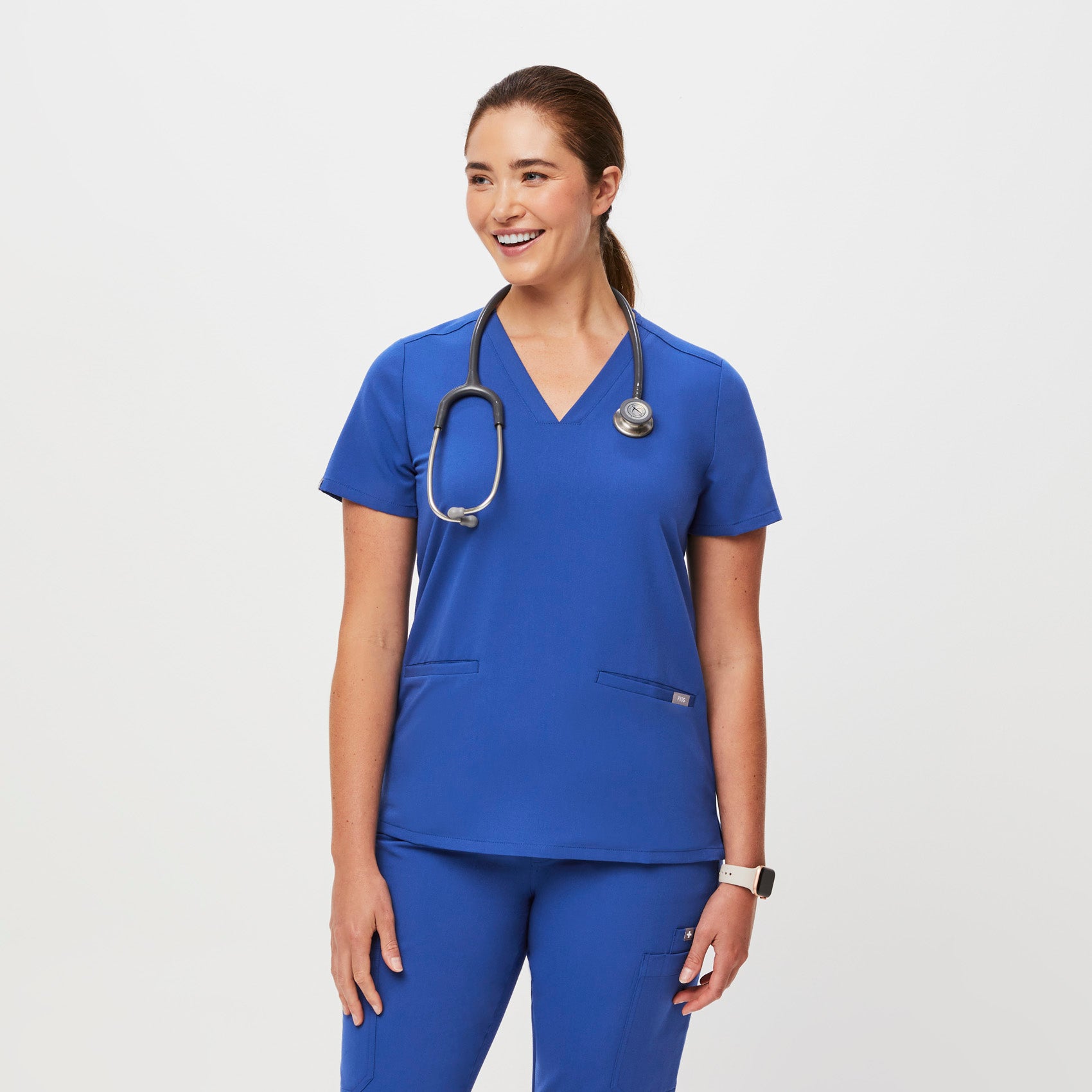 Women's Winning Blue Scrubs · FIGS