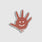 FIGS | V Coterie Glove Enamel Pin