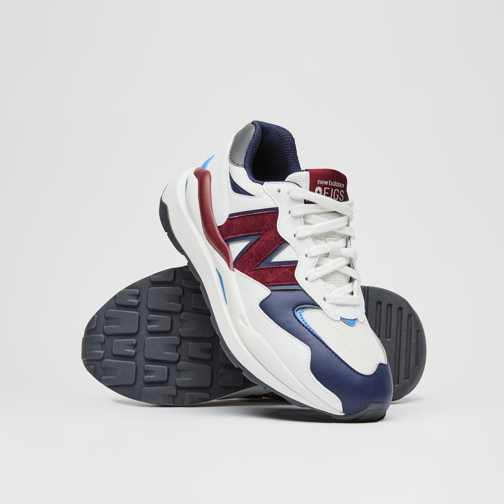 Unisex FIGS New Balance 5740 Optic White/Navy