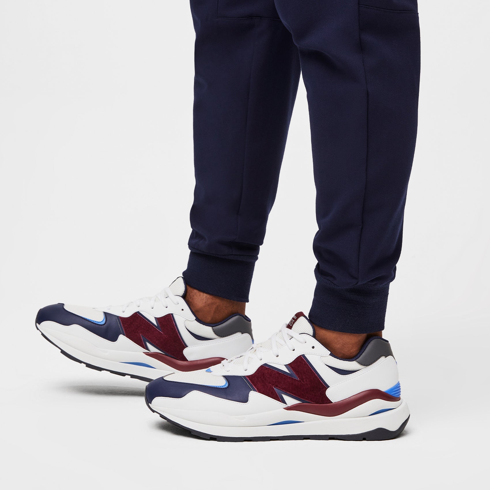 Unisex FIGS New Balance 5740 Optic White/Navy