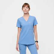 Casaca de uniforme médico con un bolsillo Catarina™ para mujer