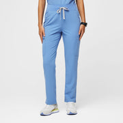 Pantalón de uniforme médico skinny con cintura alta Yola™ para mujer
