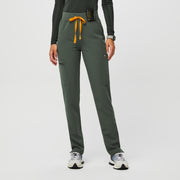 Pantalón de uniforme médico skinny con cintura alta Yola™ para mujer