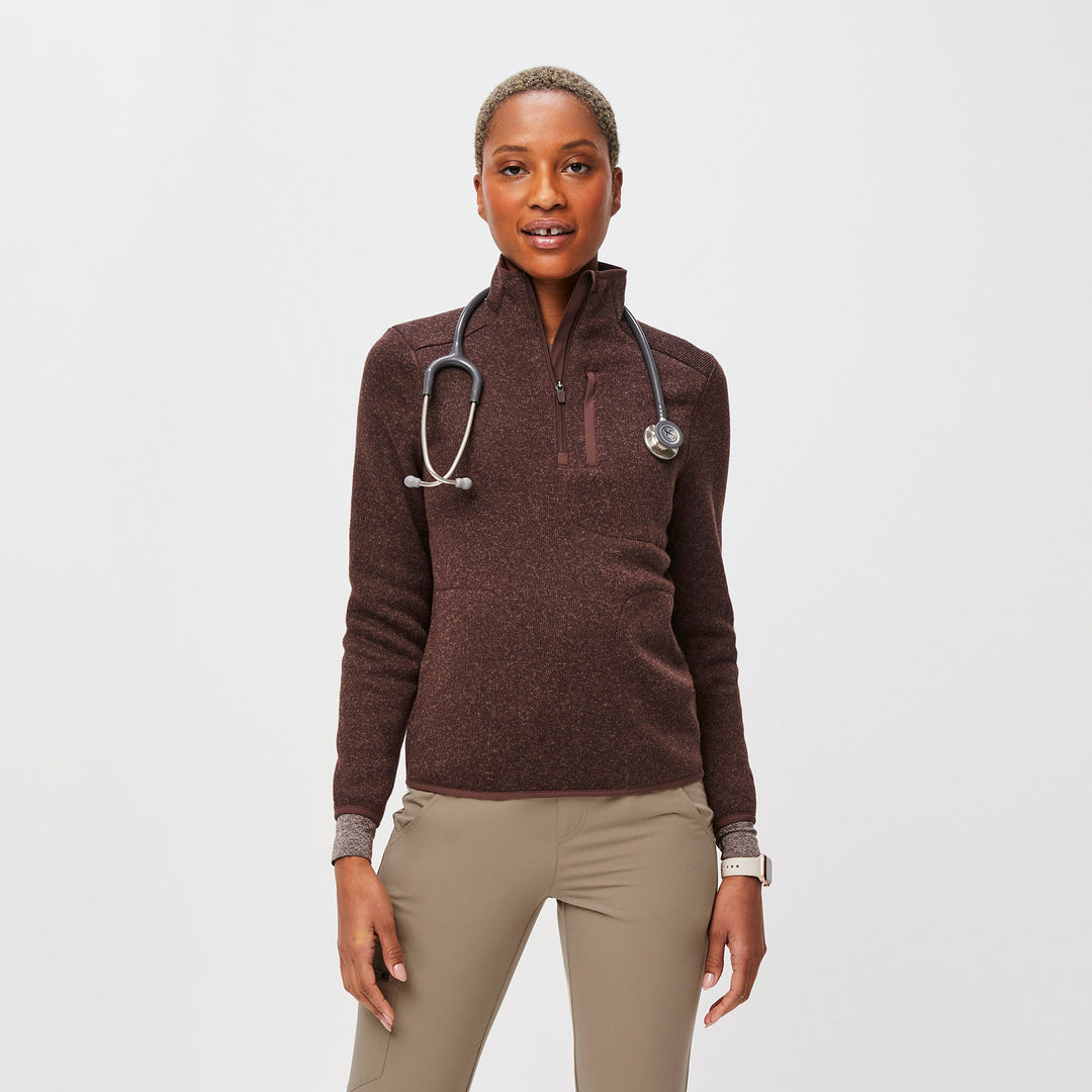 Women’s OnShift™ ¼ Zip Sweater Knit · FIGS