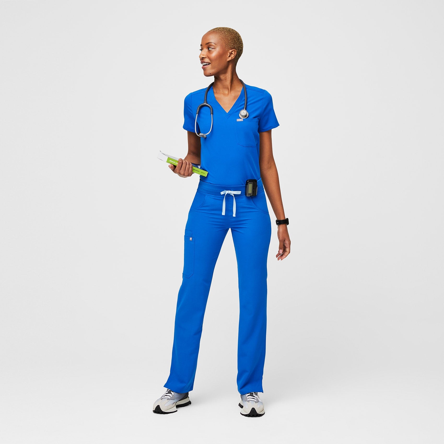 Women's Royal Blue Scrubs FIGS