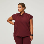 Blusa de uniforme médico de tamaño grande Rafaela™ para mujer