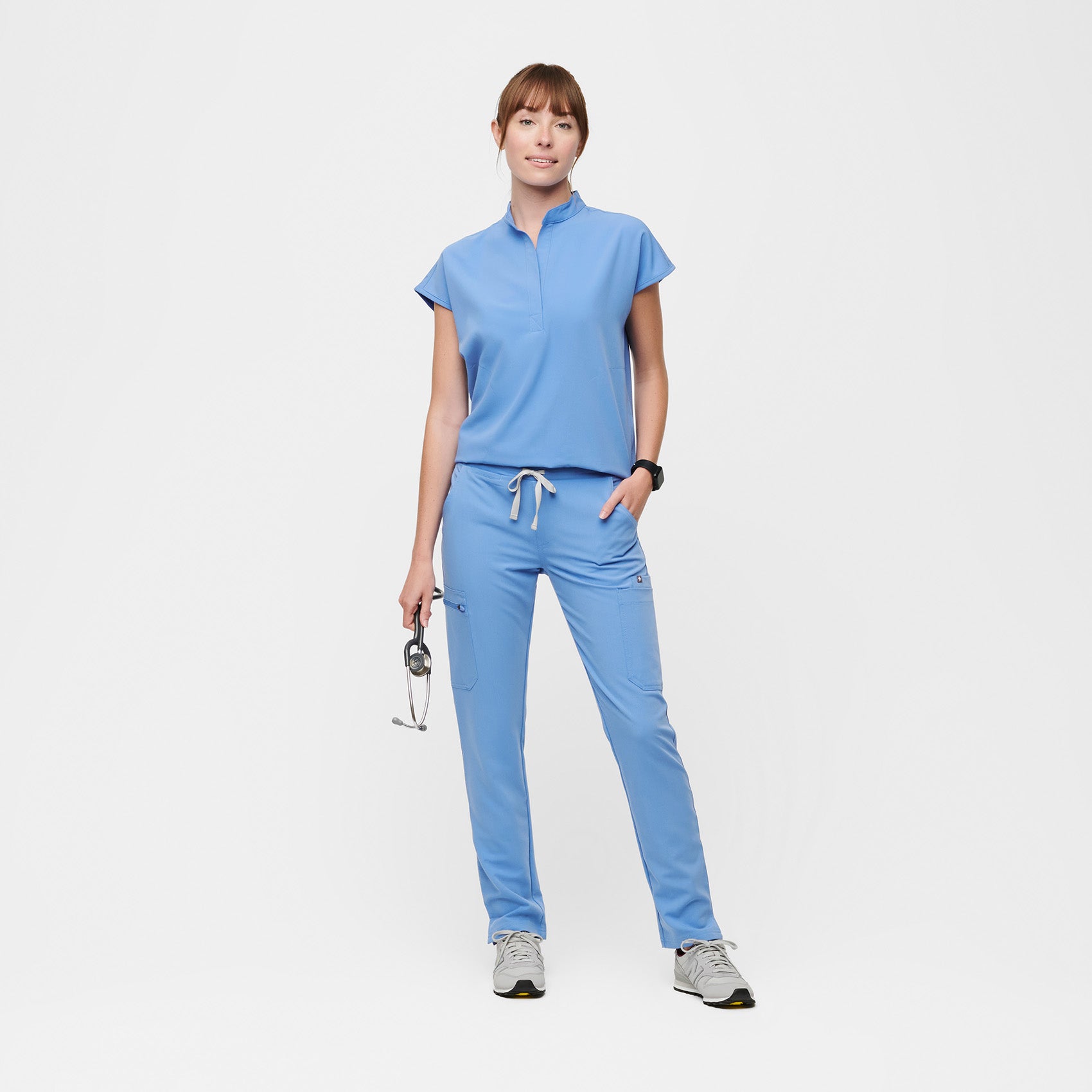 Women's Ceil Blue Scrubs FIGS