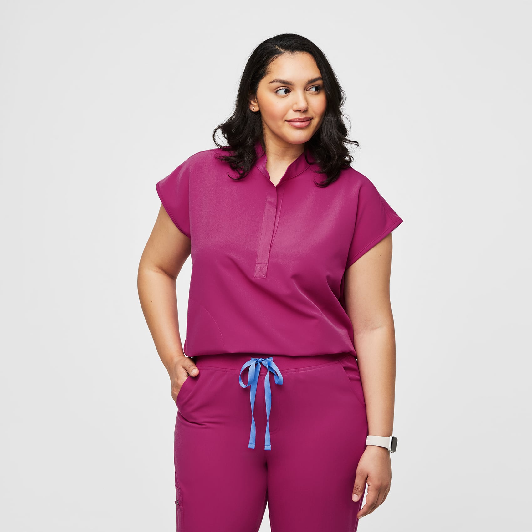 Women s Rafaela Oversized Scrub Top FIGS