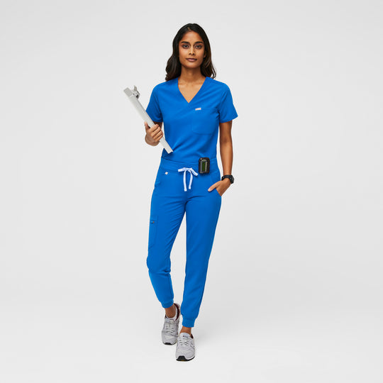 Women's Royal Blue Scrubs FIGS