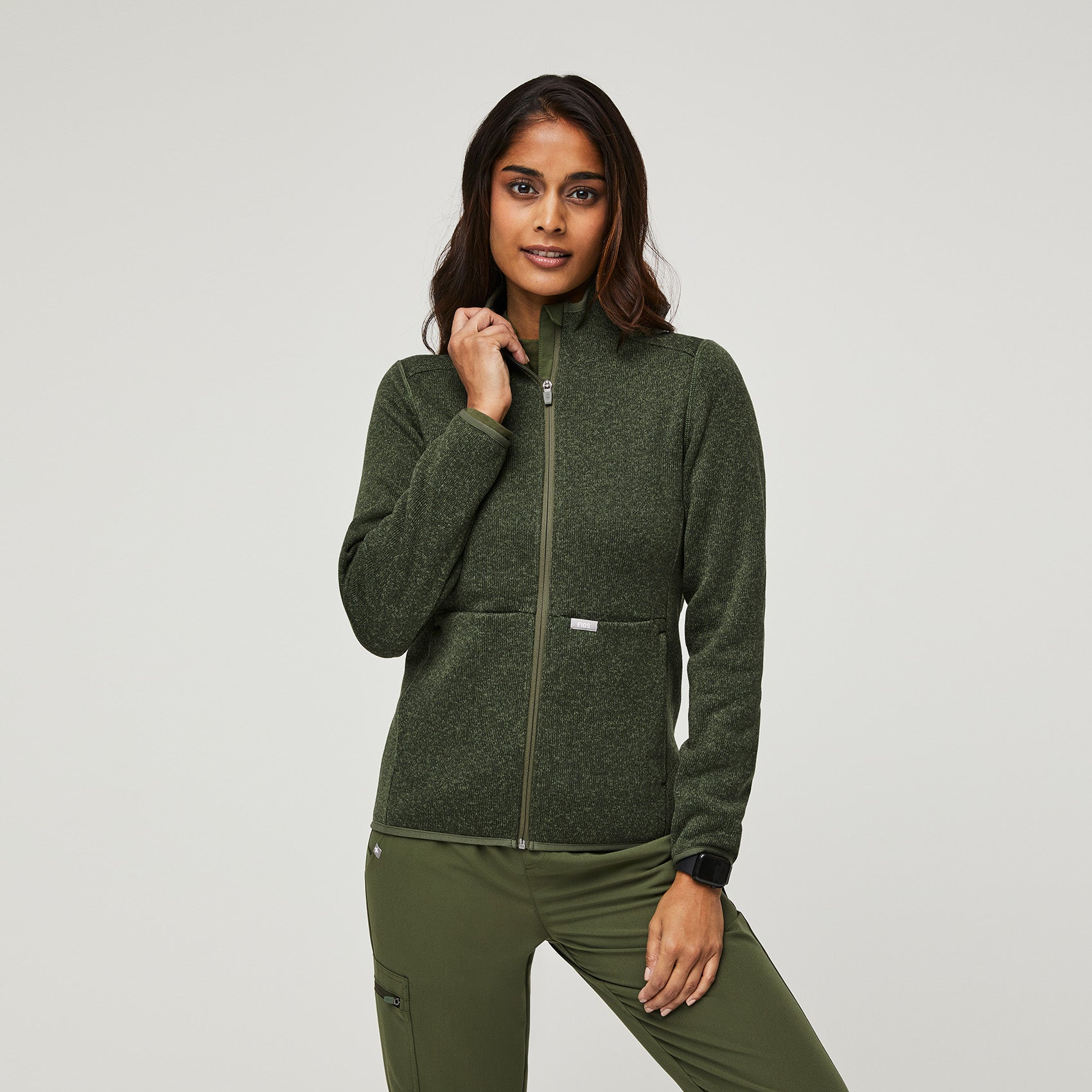 Women’s OnShift™ Sweater Knit Jacket · FIGS
